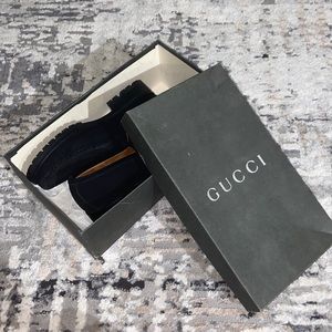 black gucci shoes